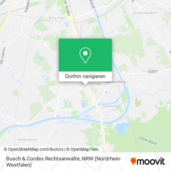 Busch & Cordes Rechtsanwälte Karte