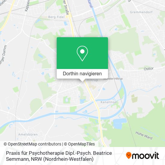 Praxis für Psychotherapie Dipl.-Psych. Beatrice Semmann Karte