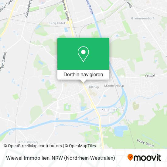 Wiewel Immobilien Karte