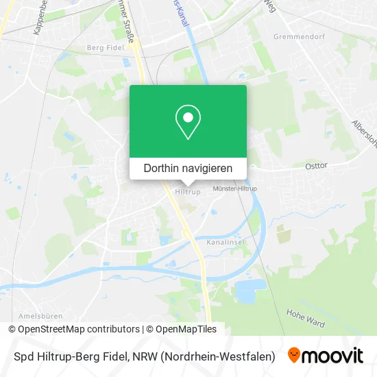 Spd Hiltrup-Berg Fidel Karte