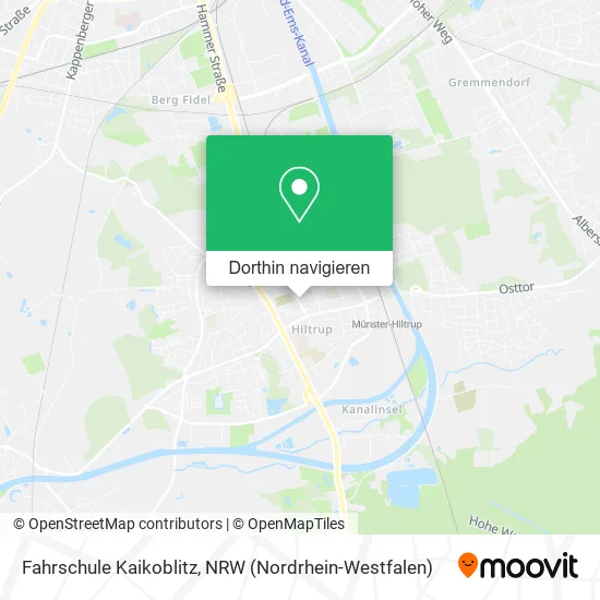 Fahrschule Kaikoblitz Karte