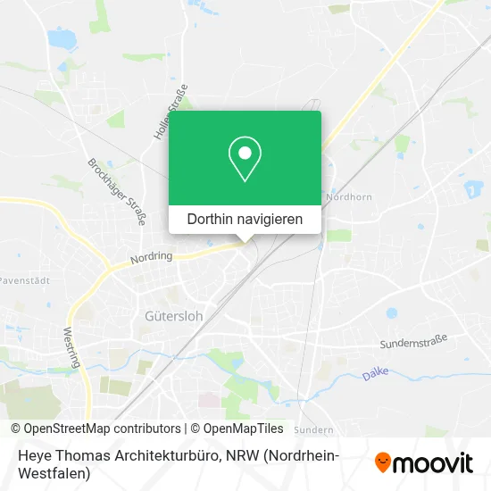 Heye Thomas Architekturbüro Karte