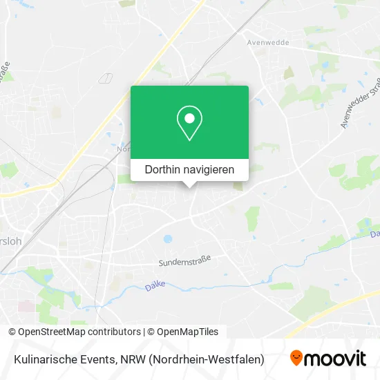 Kulinarische Events Karte