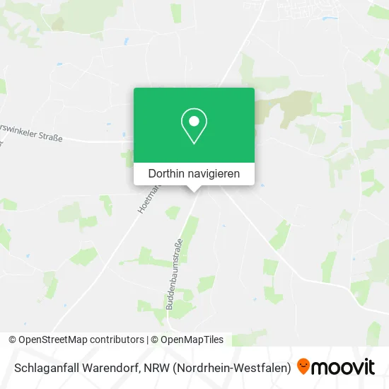 Schlaganfall Warendorf Karte