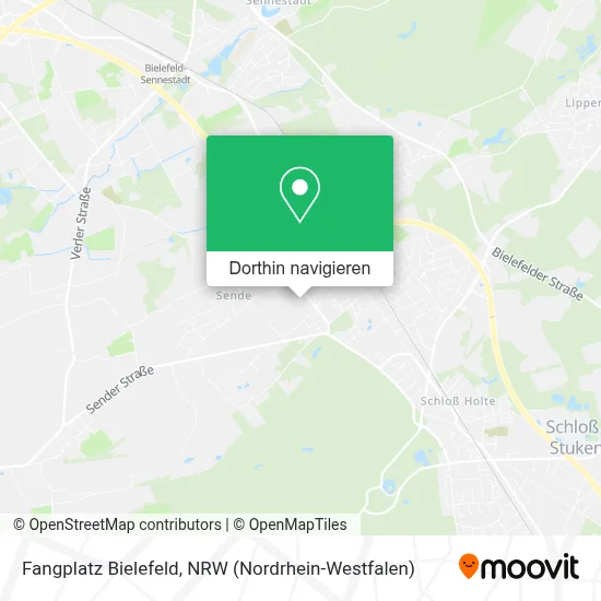 Fangplatz Bielefeld Karte