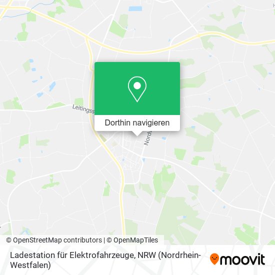 Ladestation für Elektrofahrzeuge Karte