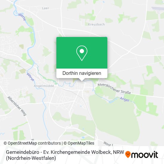 Gemeindebüro - Ev. Kirchengemeinde Wolbeck Karte