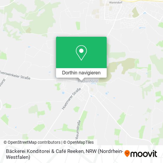 Bäckerei Konditorei & Café Reeken Karte