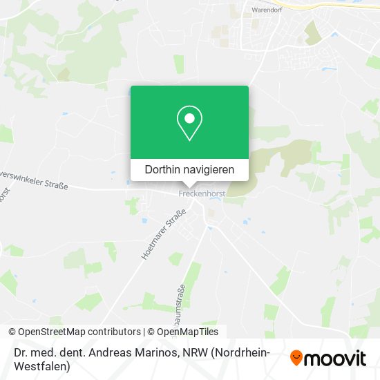 Dr. med. dent. Andreas Marinos Karte