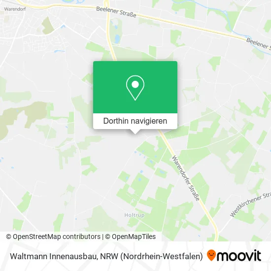 Waltmann Innenausbau Karte