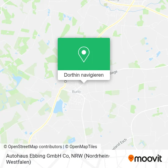 Autohaus Ebbing GmbH Co Karte