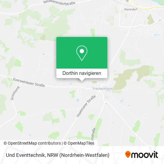 Und Eventtechnik Karte