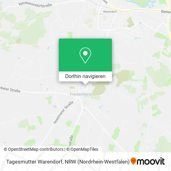 Tagesmutter Warendorf Karte