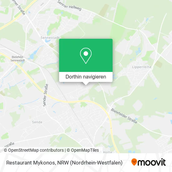 Restaurant Mykonos Karte