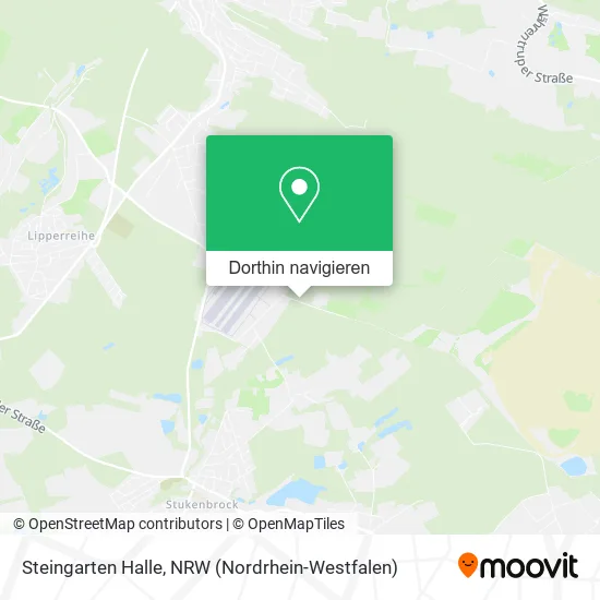 Steingarten Halle Karte