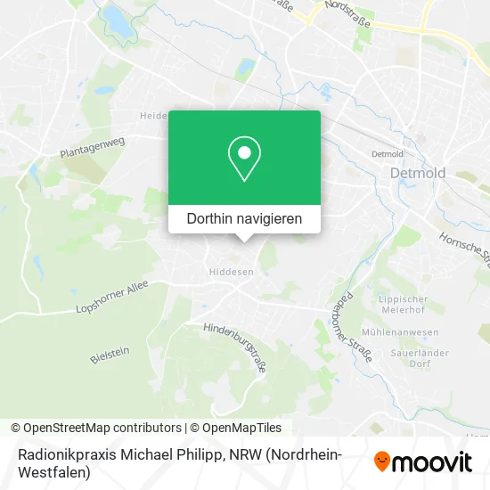 Radionikpraxis Michael Philipp Karte