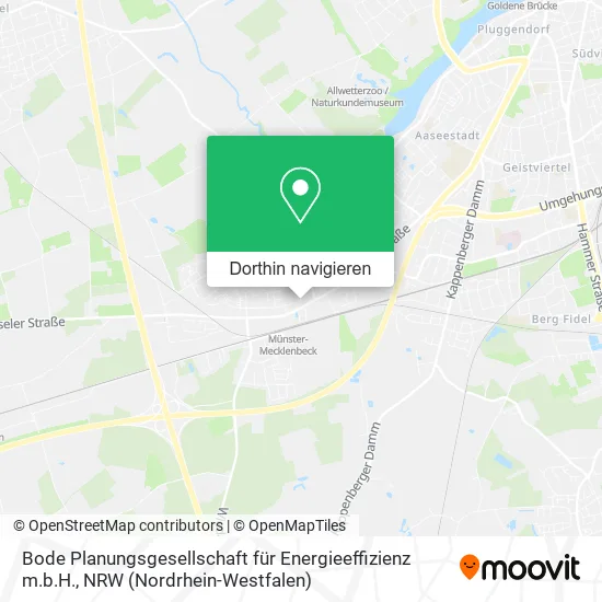 Bode Planungsgesellschaft für Energieeffizienz m.b.H. Karte