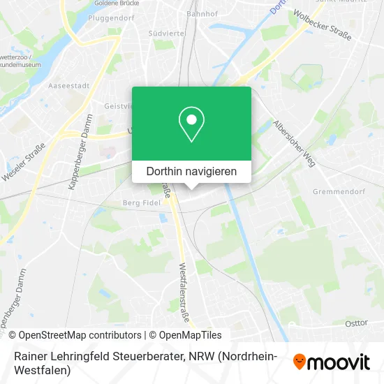 Rainer Lehringfeld Steuerberater Karte