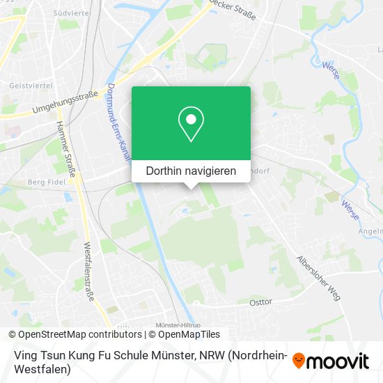 Ving Tsun Kung Fu Schule Münster Karte
