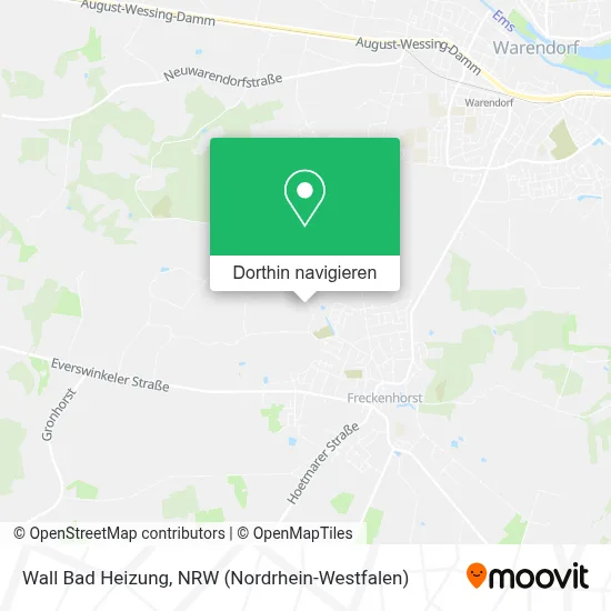 Wall Bad Heizung Karte