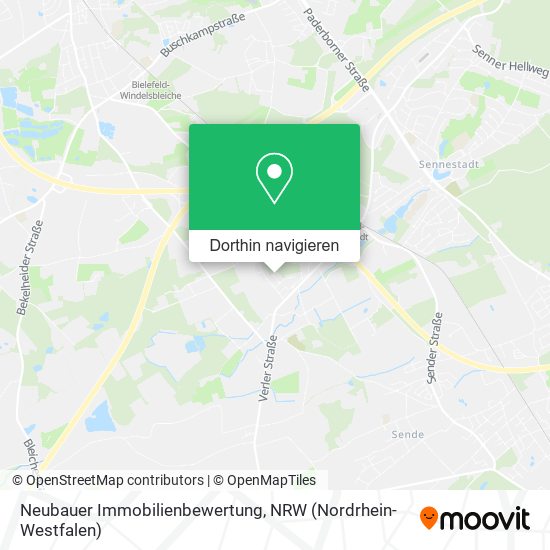 Neubauer Immobilienbewertung Karte