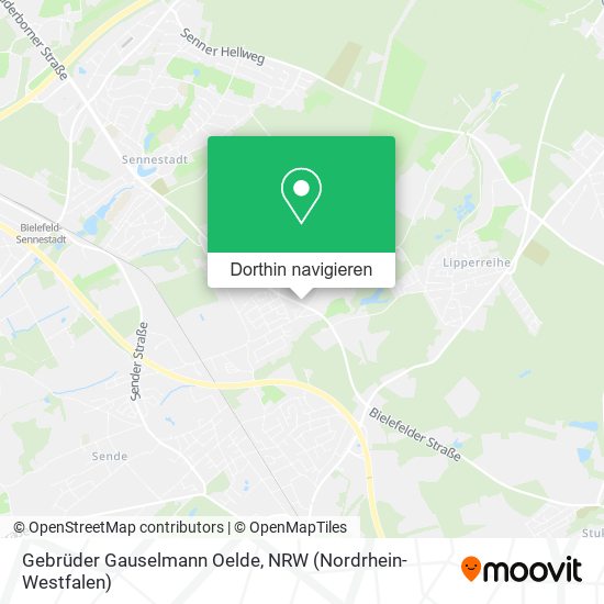 Gebrüder Gauselmann Oelde Karte