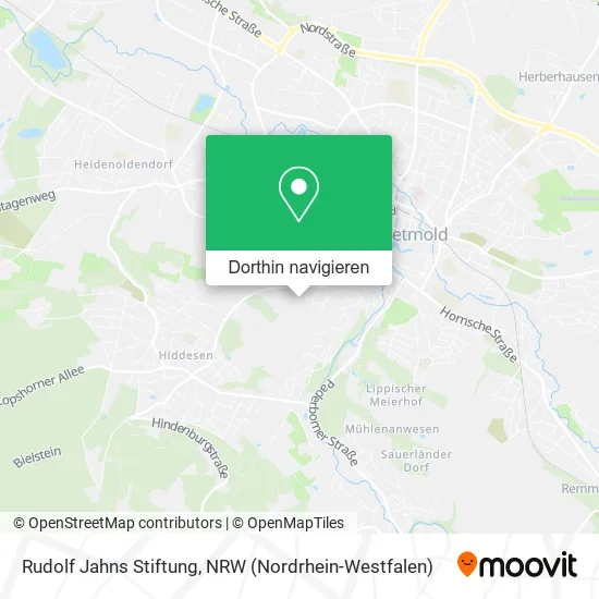 Rudolf Jahns Stiftung Karte