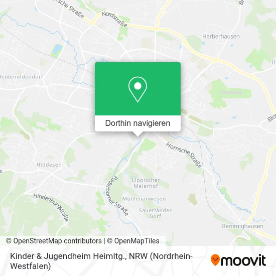 Kinder & Jugendheim Heimltg. Karte