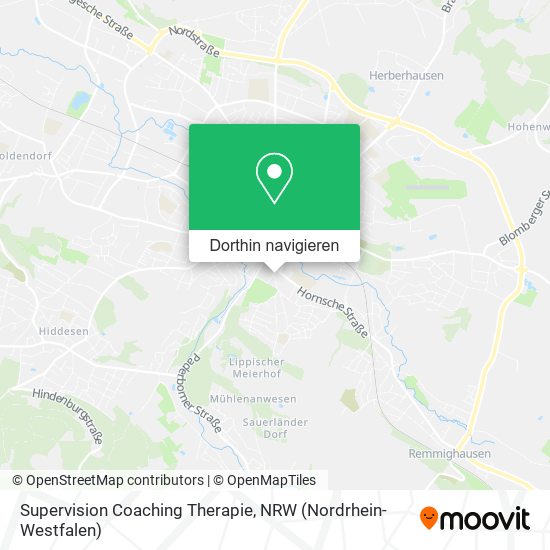 Supervision Coaching Therapie Karte