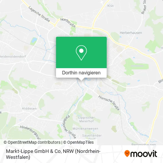 Markt-Lippe GmbH & Co Karte