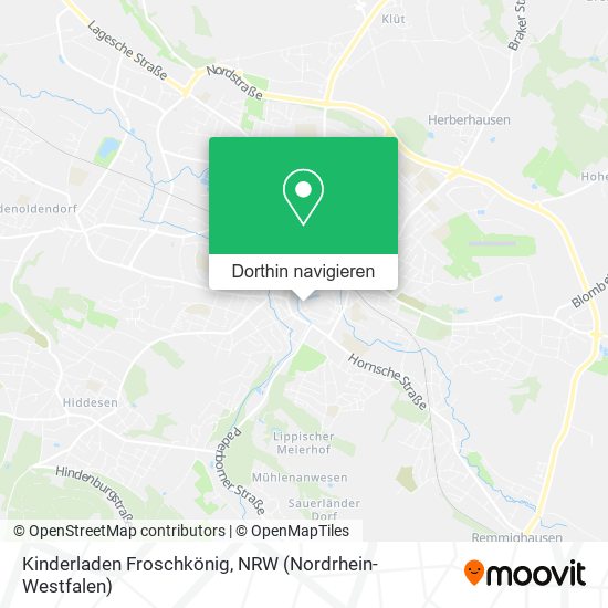 Kinderladen Froschkönig Karte