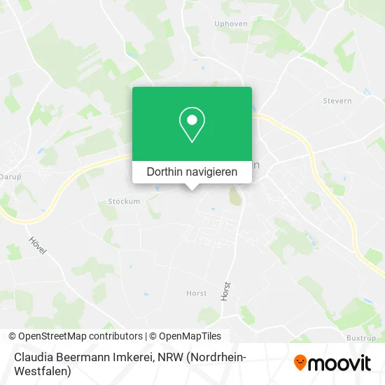 Claudia Beermann Imkerei Karte