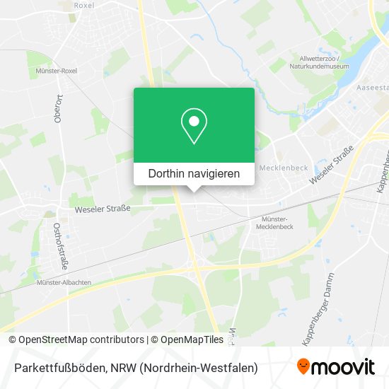 Parkettfußböden Karte