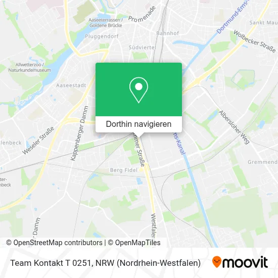 Team Kontakt T 0251 Karte