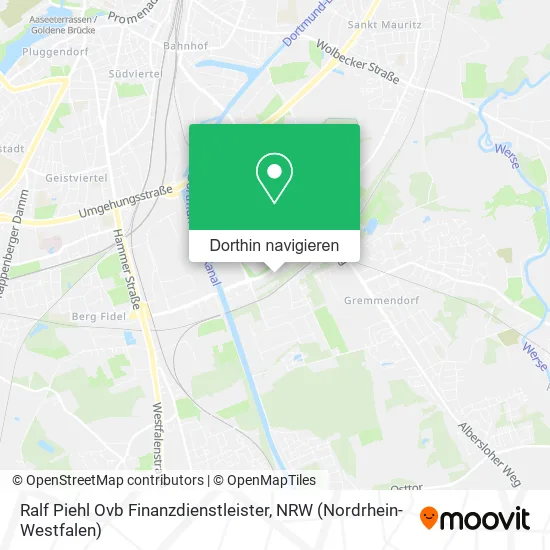 Ralf Piehl Ovb Finanzdienstleister Karte