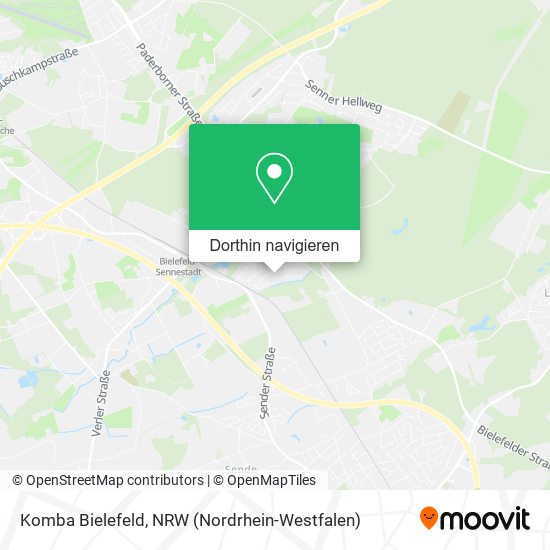 Komba Bielefeld Karte