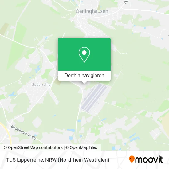 TUS Lipperreihe Karte