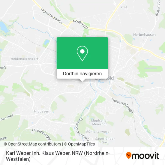 Karl Weber Inh. Klaus Weber Karte