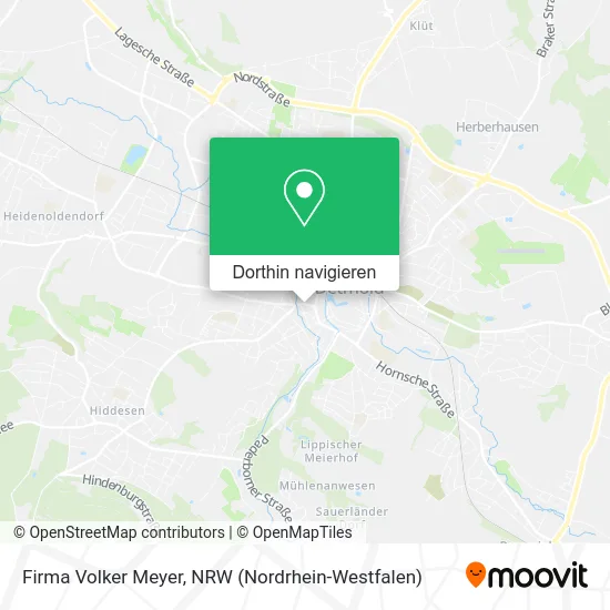 Firma Volker Meyer Karte