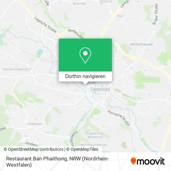 Restaurant Ban Phaithong Karte