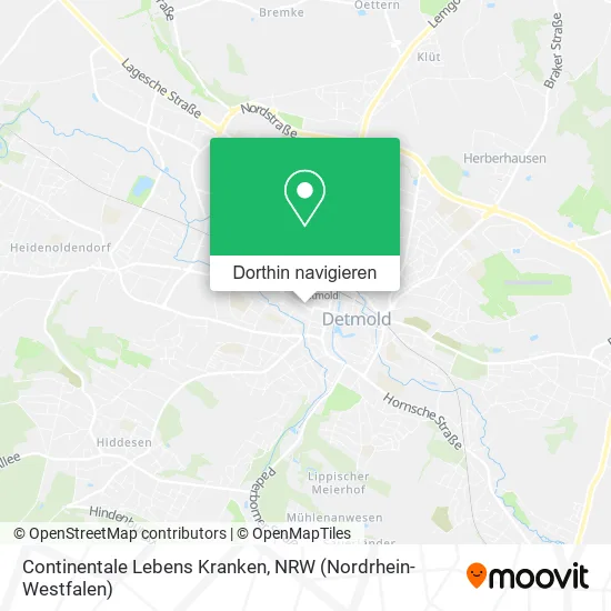 Continentale Lebens Kranken Karte