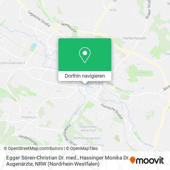 Egger Sören-Christian Dr. med., Hassinger Monika Dr. Augenärzte Karte