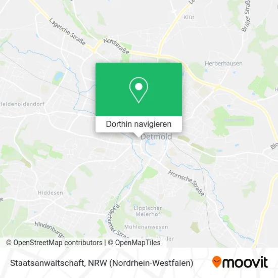 Staatsanwaltschaft Karte