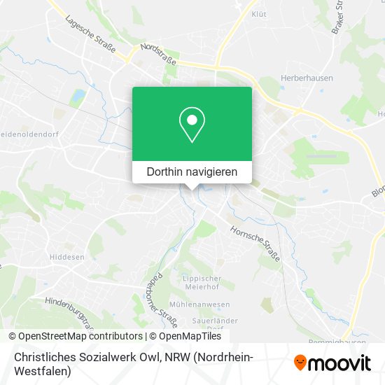 Christliches Sozialwerk Owl Karte