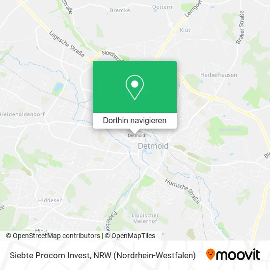 Siebte Procom Invest Karte