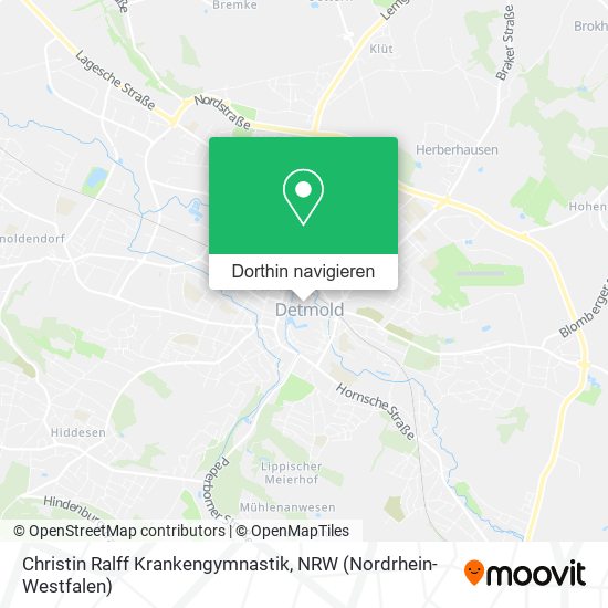 Christin Ralff Krankengymnastik Karte