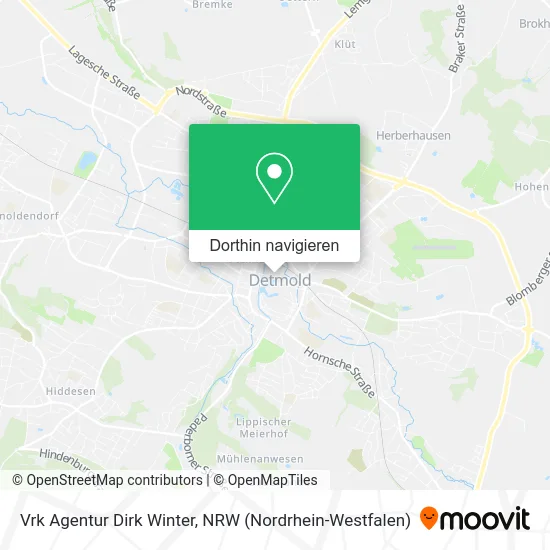 Vrk Agentur Dirk Winter Karte