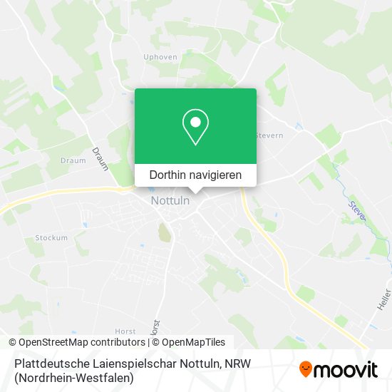 Plattdeutsche Laienspielschar Nottuln Karte