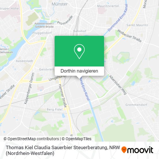 Thomas Kiel Claudia Sauerbier Steuerberatung Karte