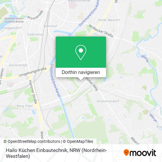 Hailo Küchen Einbautechnik Karte